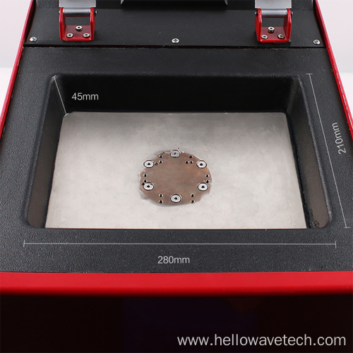 hellowave LCD/OLED screen freezer separator machine